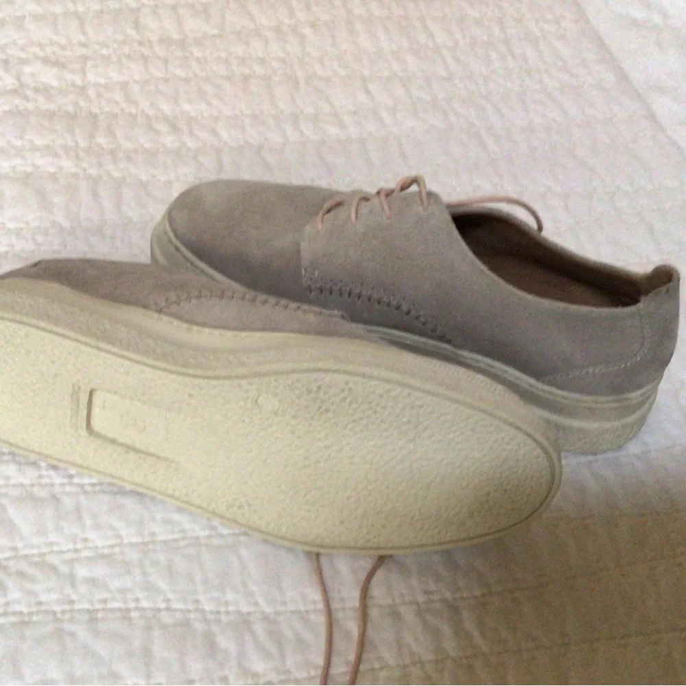 H BY HUDSON Suede Alfreton Preppy Boat Sneaker 40